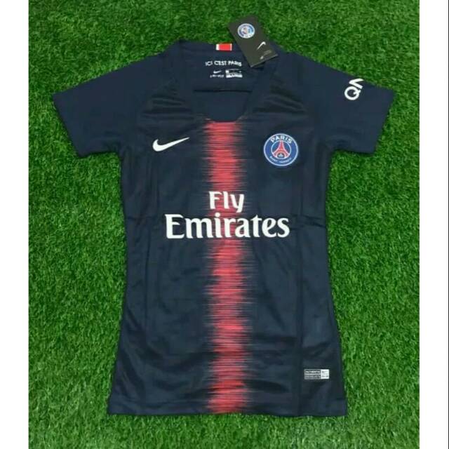 Áo Thun Jersey Nữ Psg Home 2018 / 19