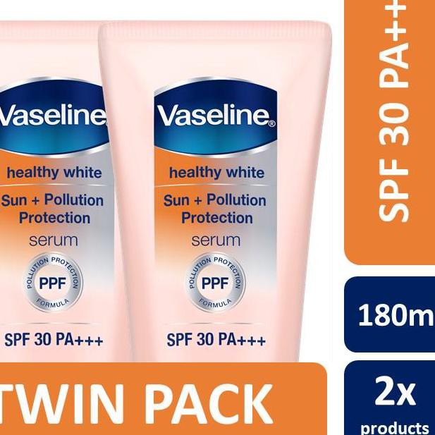 (Hàng Mới Về) Serum Vaseline 12.12 Chống Nắng Spf 30 Pa + + + 180 ml - Twin Pack D2