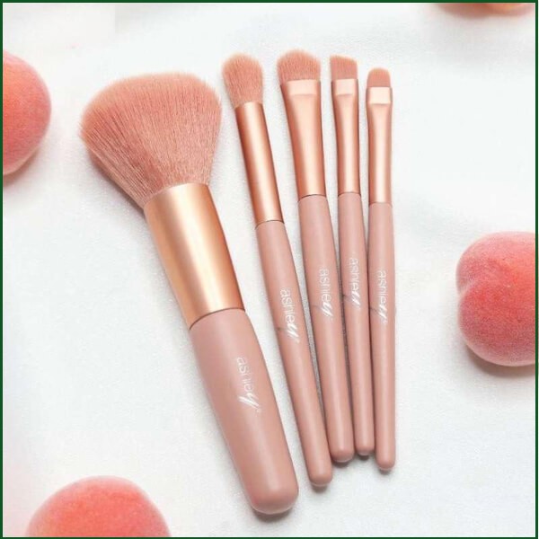 Set 5 cọ trang điểm Peachy Brush Set 5Pcs [Quảng Châu]