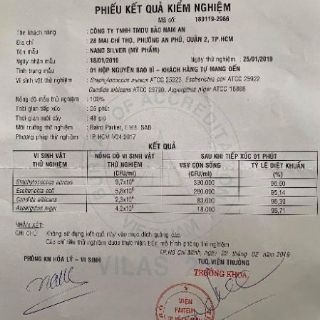 Nano bạc nguyên chất
