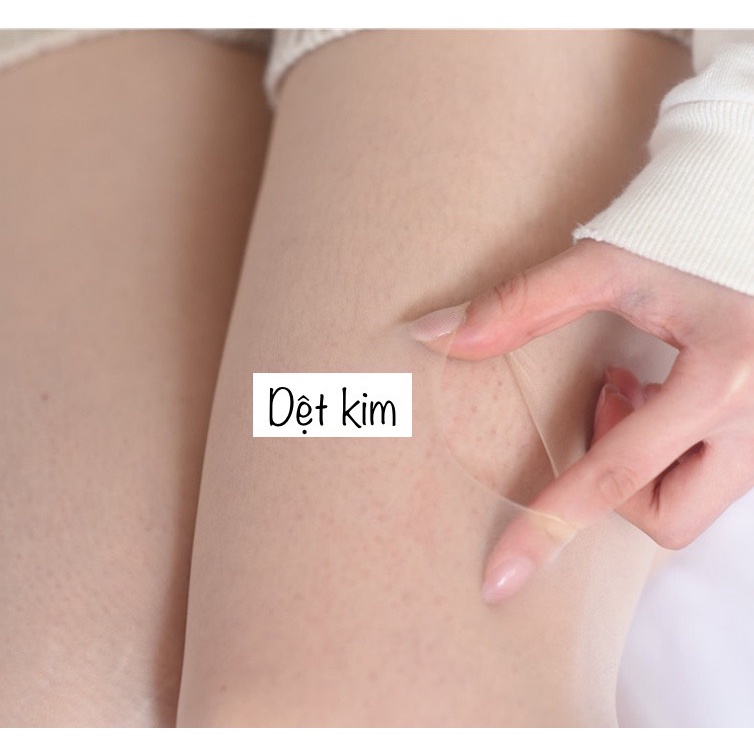 Quần tất tàng hình nữ không có viền đùi siêu mỏng đũng dài