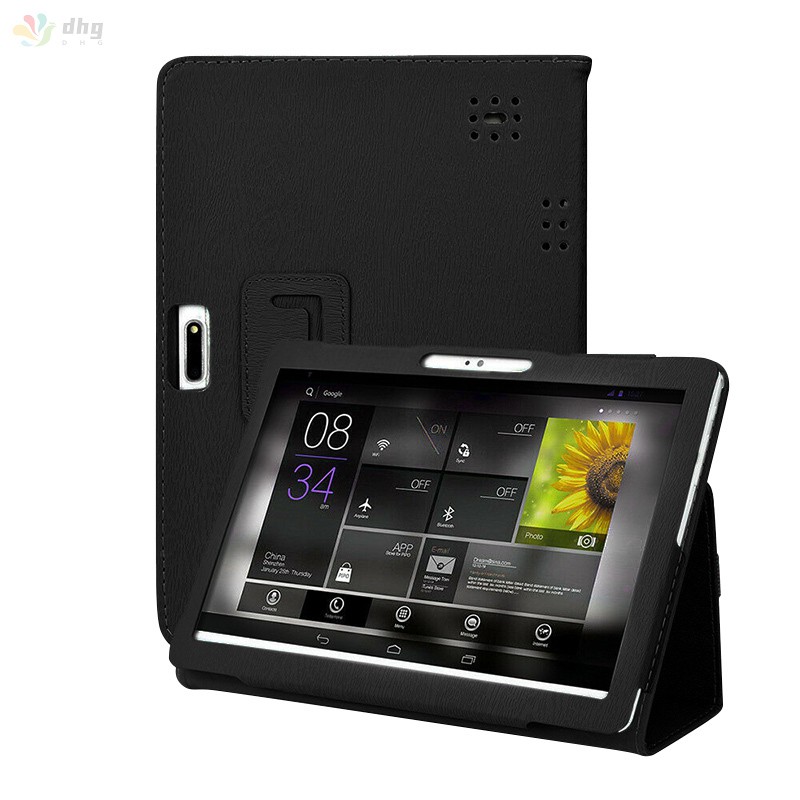 Bao Da Máy Tính Bảng Bằng Pc Cứng Tích Hợp Giá Đỡ 10 / 10.1 Inch Cho Android Tablet 24x17cm Ốp