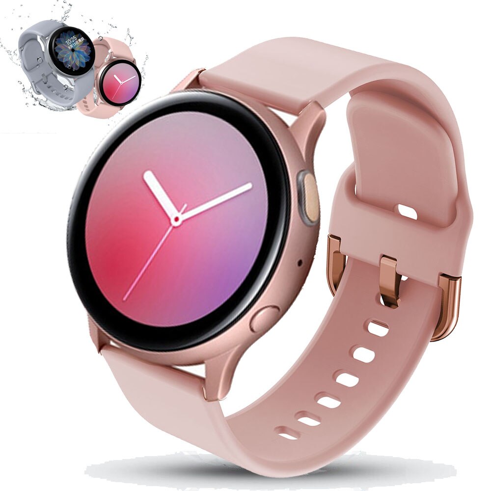 Dây Đeo 22mm 20mm Cho Đồng Hồ Thông Minh Samsung Galaxy Watch Active 2 40 / 44mm 3 41 / 45mm