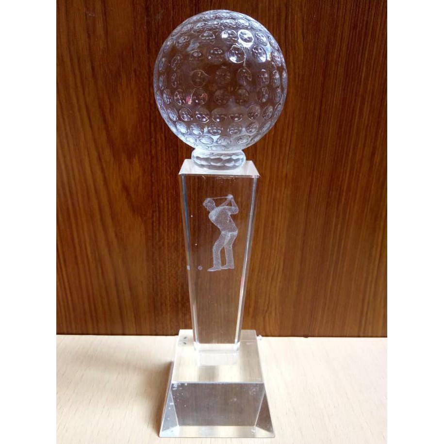 Toko Cúp Lưu Niệm Chương Trophy Crystal / Golf Cup / World Cup -P26