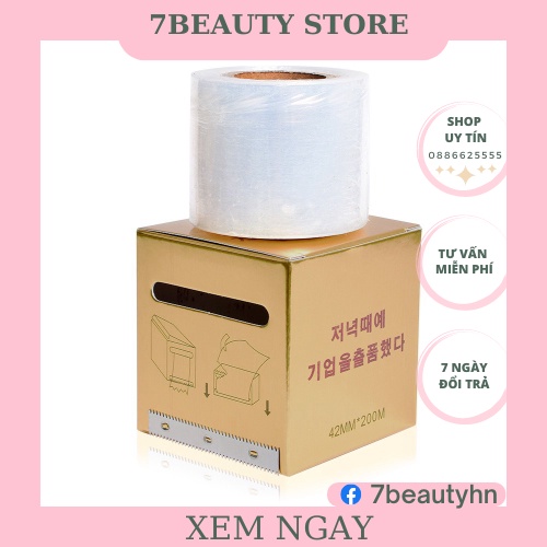 CUỘN NILON Ủ TÊ PHUN XĂM THẨM MỸ 42MM- 200m