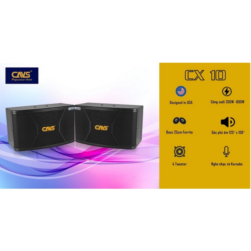 LOA KARAOKE CAVS CX10
