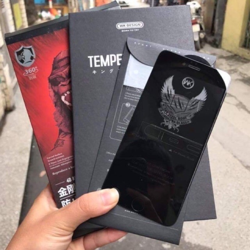 Cường lực chống nhìn trộm tuyệt đối hãng KingKong dán mượt, chống mẻ viền