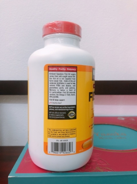 Viên Uống Fish oil 1.000mg Omega3 Kirkland 400 viên | BigBuy360 - bigbuy360.vn