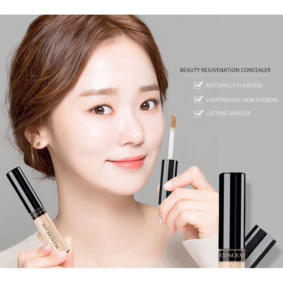 Bút kem che khuyết điểm Maycreate chống nước lâu trôi, Cây che khuyết điểm Maycreate Gather Beauty Concealer