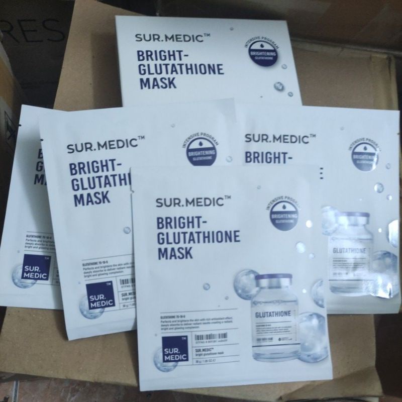 Mặt nạ Glutathione dưỡng trắng Sur.Medic Bright Mask 30g