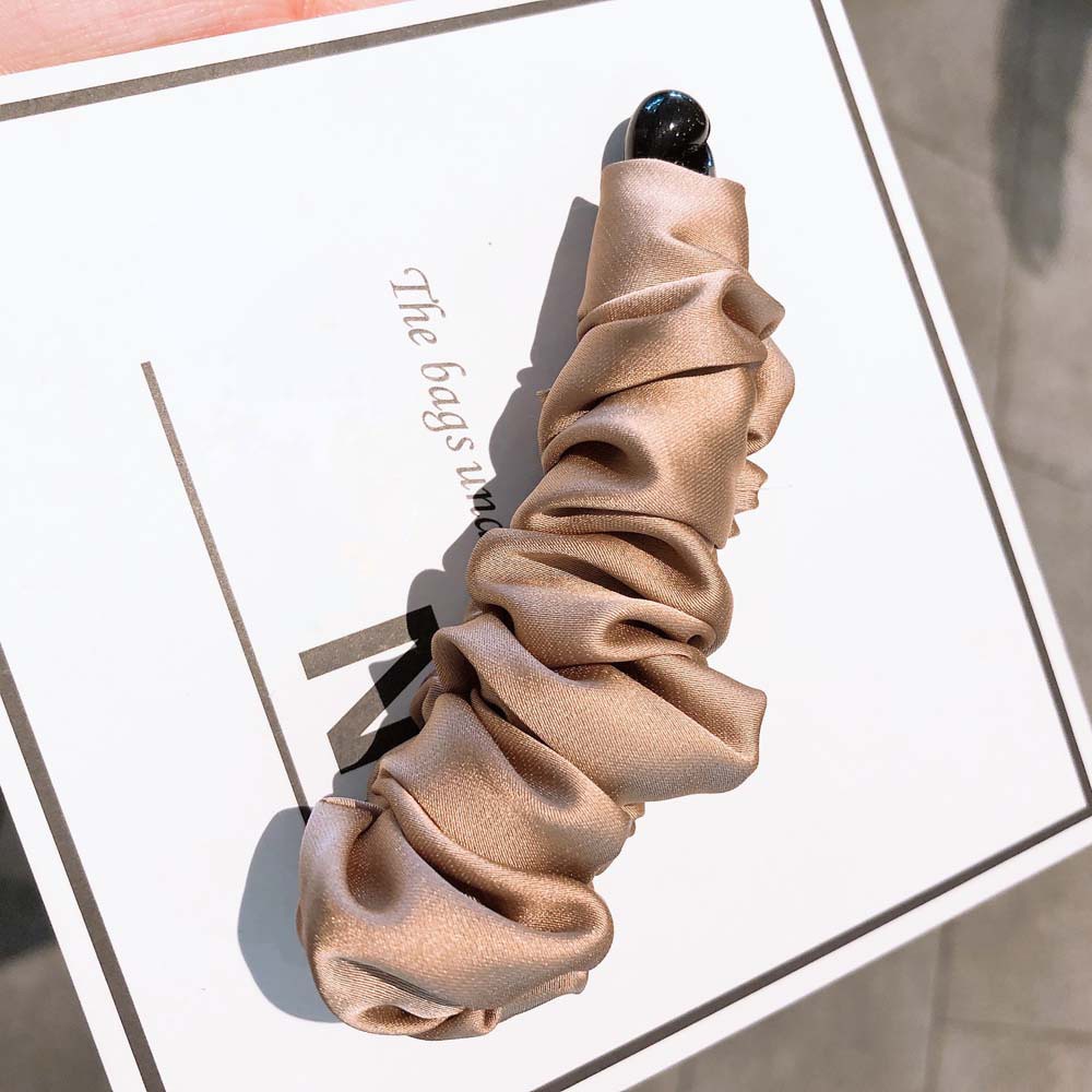 Kẹp Tóc Hình Quả Chuối Cỡ Lớn Nhiều Màu Sắc Đơn Giản Phong Cách Hàn Quốc Cho Nữ