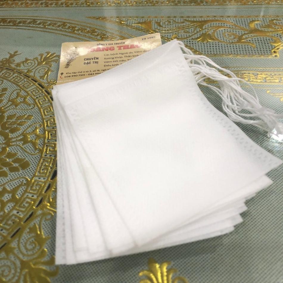 ✅ Combo 10 Túi lọc trà, thảo dược, cà phê LOẠI 1- vải không dệt, có dây rút, chất lượng cao