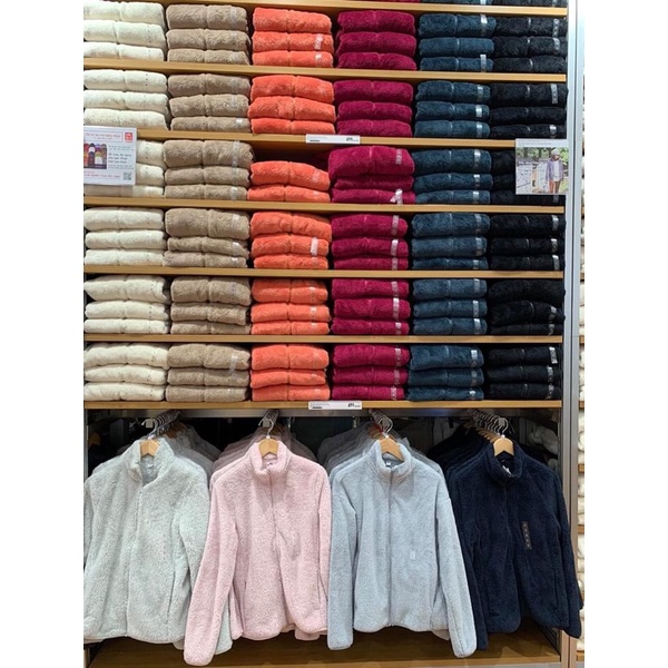 Áo lông cừu nữ uniqlo nhật auth mẫu mới