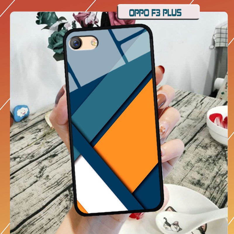 Ốp lưng kính 3D Oppo F3+