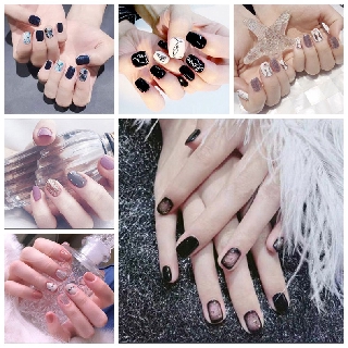 Mua một tặng một miếng dán miễn phí - móng tay giả chống nước
