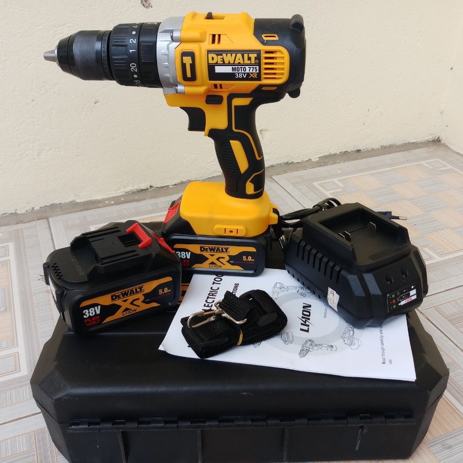 [HOT] Máy khoan pin Dewalt 38v siêu khỏe