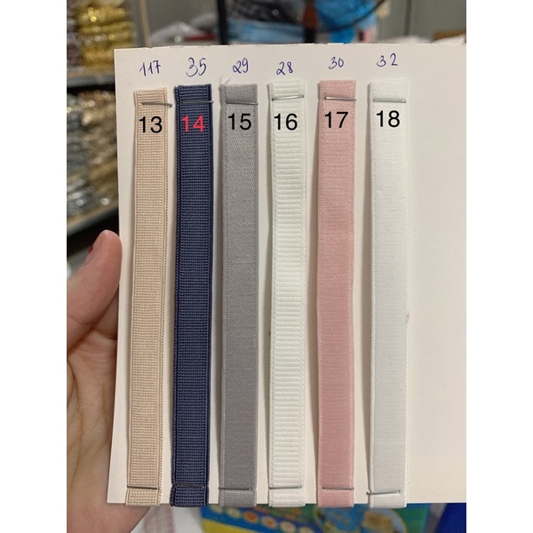 Dây áo ngực 1cm nhiều màu