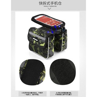 Túi điện thoại treo sườn xe đạp