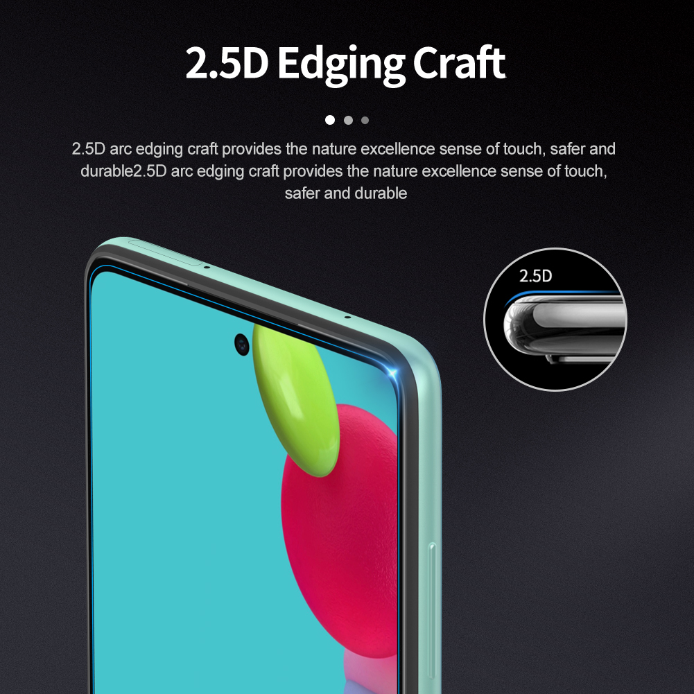 Kính cường lực Nillkin 2.5D H+ Pro cho Samsung Galaxy A52 4G / A52 5G / A52s chống chói trong suốt 0.2mm siêu mỏng 9H chống nổ