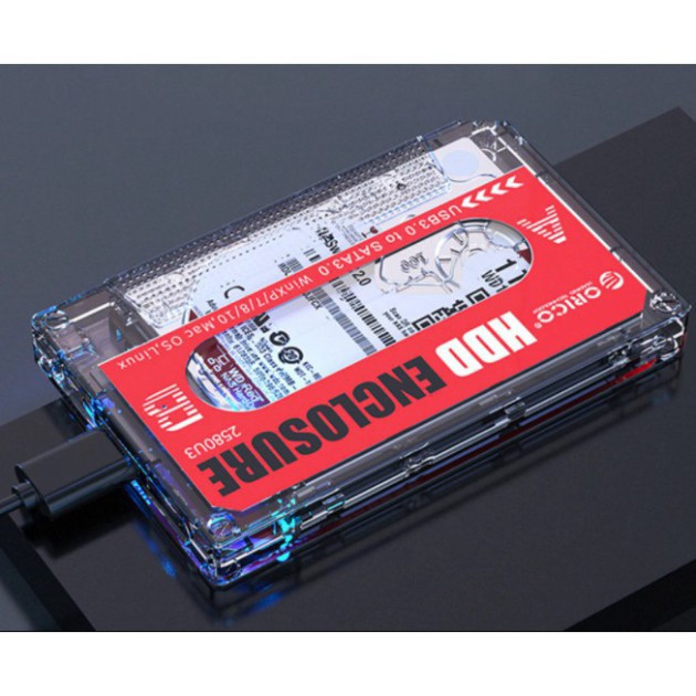 ZXC7 TYDB Hộp Ổ Cứng Hdd Box ORICO 2.5" 2139U3, USB 3.0 (trong suốt) - Bảo hành CHÍNH HÃNG 1 NĂM 44 ZXC7 | BigBuy360 - bigbuy360.vn