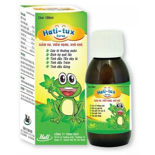 Hati-tux syrup Chai 100ml