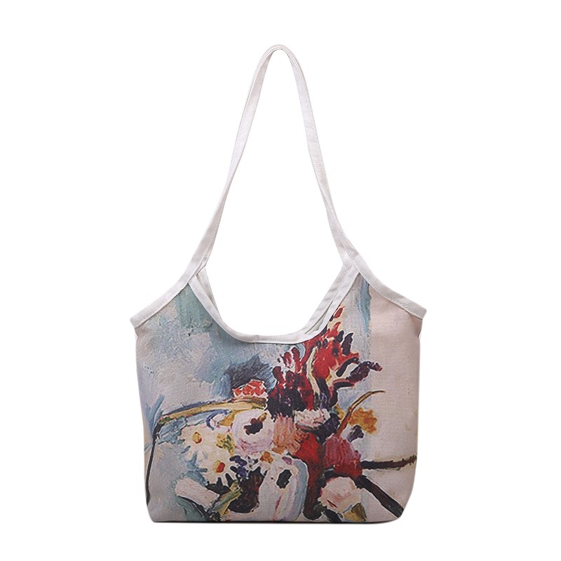 túi vải xinh yêu đeo vai họa tiết xinh đẹp 2021