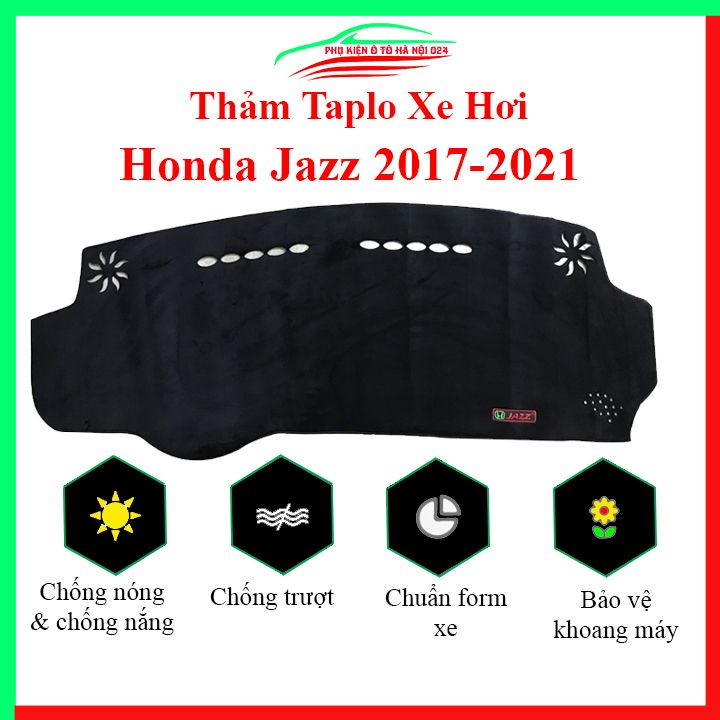 Thảm taplo xe ô tô HONDA JAZZ chống nắng nóng làm mát xe mở rộng tầm nhìn