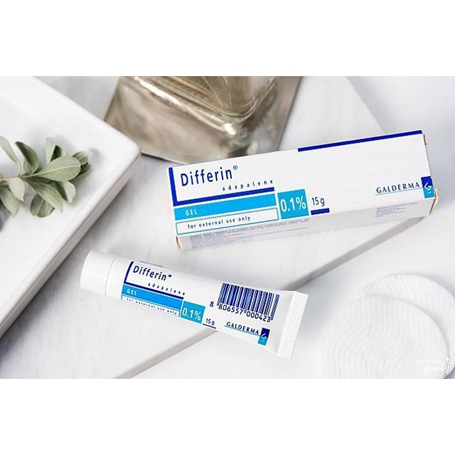 Gel Giảm Mụn, Dưỡng Da, Mờ Thâm &amp; Ngăn Ngừa Lão Hóa Da Differine