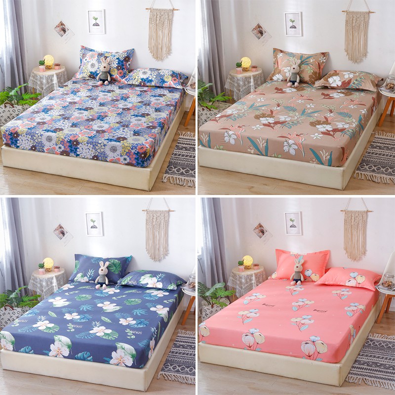 Bộ Chăn Ga Và Vỏ Gối 3.5 / 5 / 6 Feet 3 Trong 1