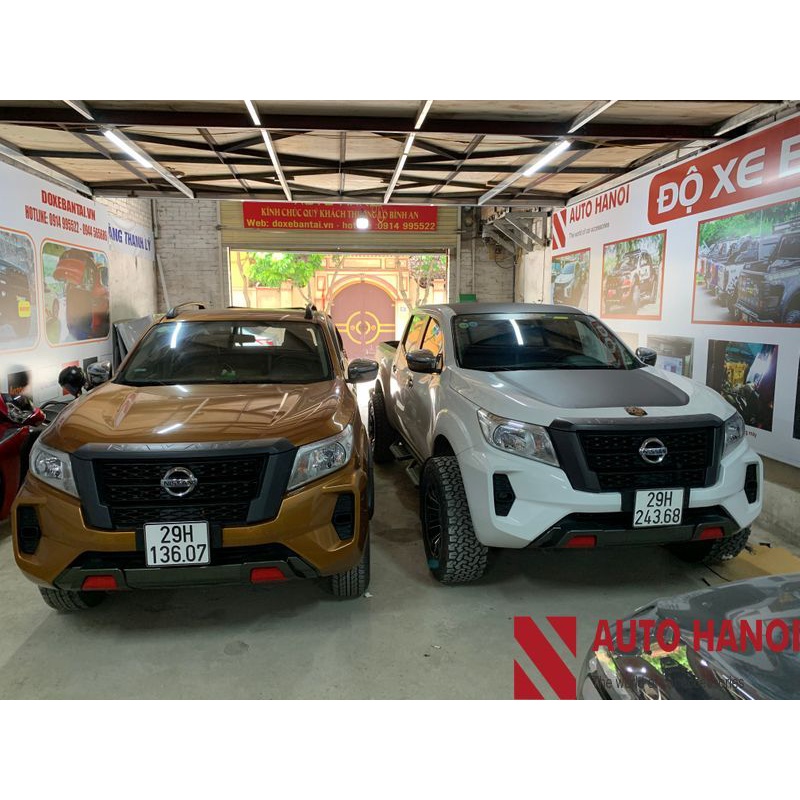 Bodykits Nâng Đời Xe Navara NP300 2016-2020 Lên Đời Navara PRO X4 2021