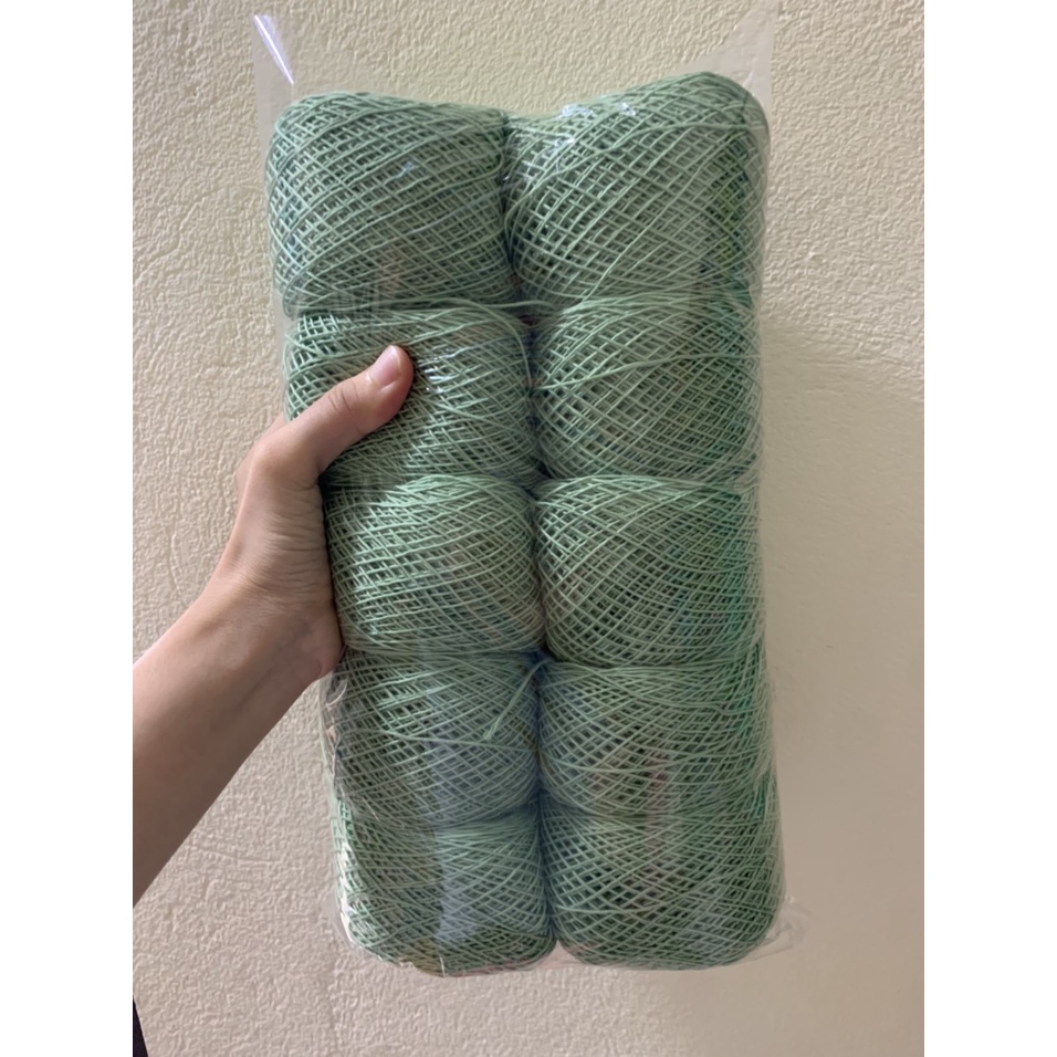Sợi cotton Việt Nam 1mm móc váy, áo, áo dài, thú bông