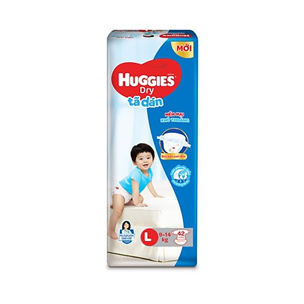 Tã dán Huggies Đệm Mây S54/M48/L42/XL38/XXL33