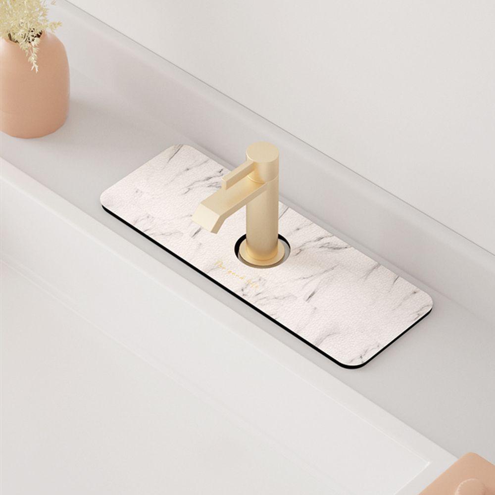 Miếng Chắn Bùn Gắn Vòi Nước Bồn Rửa Chén Chống Trượt Tiện Dụng