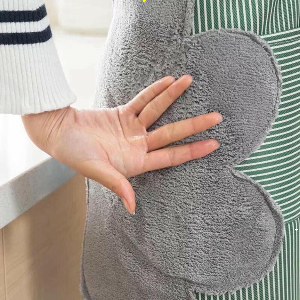 Tạp Dề Nấu Ăn KẺ Chống Nước Dùng Trong Bếp. Tạo Giề Cao Cấp Có Chỗ Lau Tay Tiện Dụng