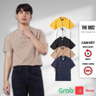 Áo đũi nam cổ tàu THE 1992 áo cộc tay nam Linen  HTH88