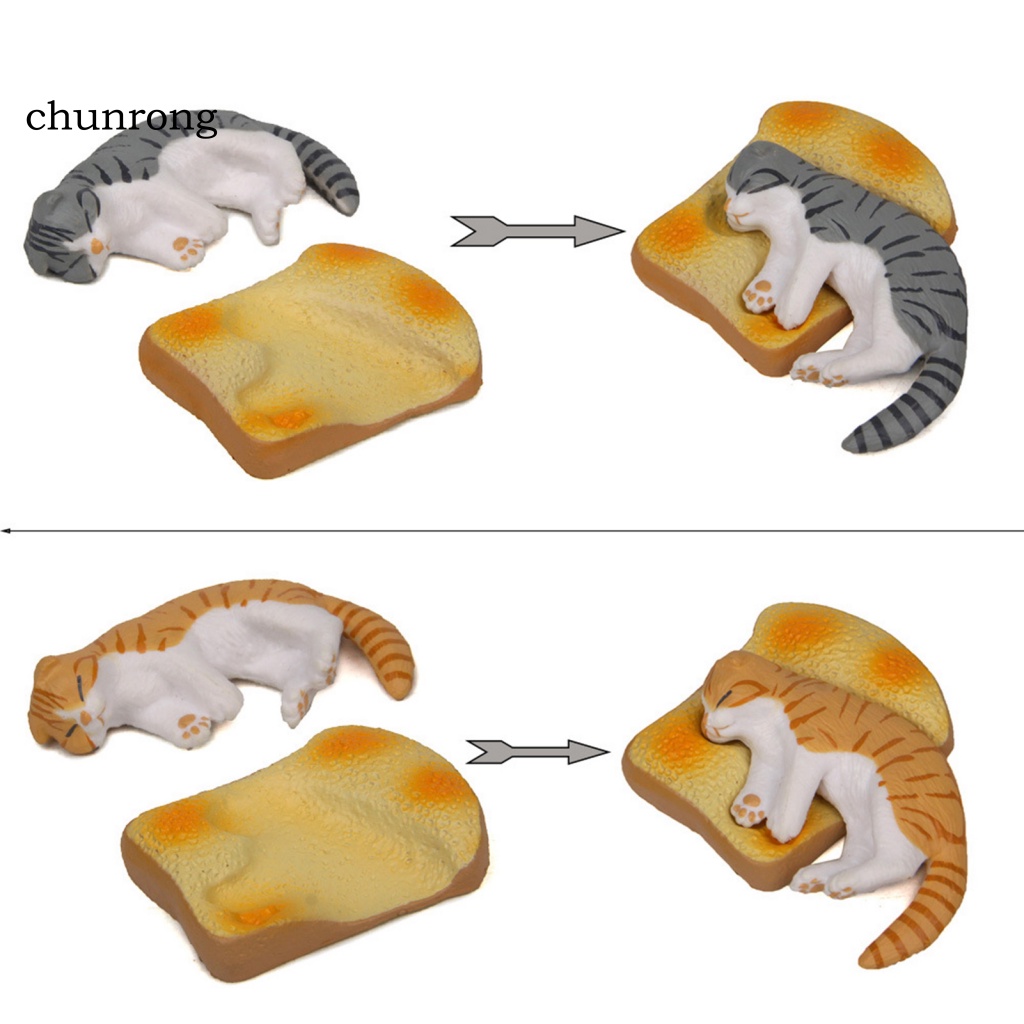 Cr Gối Bánh Mì Nướng Hình Mèo Kitty Đáng Yêu