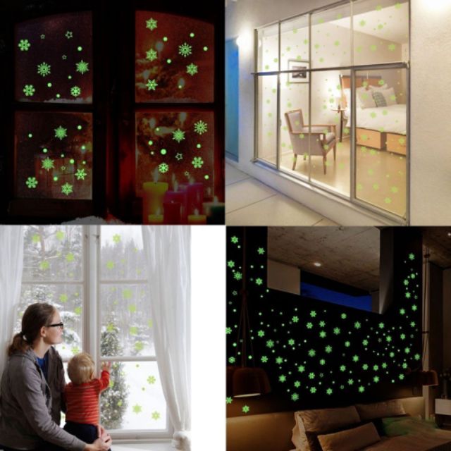 Bông tuyết dạ quang phát sáng