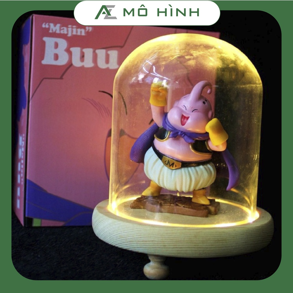 Mô hình Ma Bư mập siêu cute phô mai que cao 9cm, mô hình dragon ball để bàn trang trí decor dễ thương, figure anime