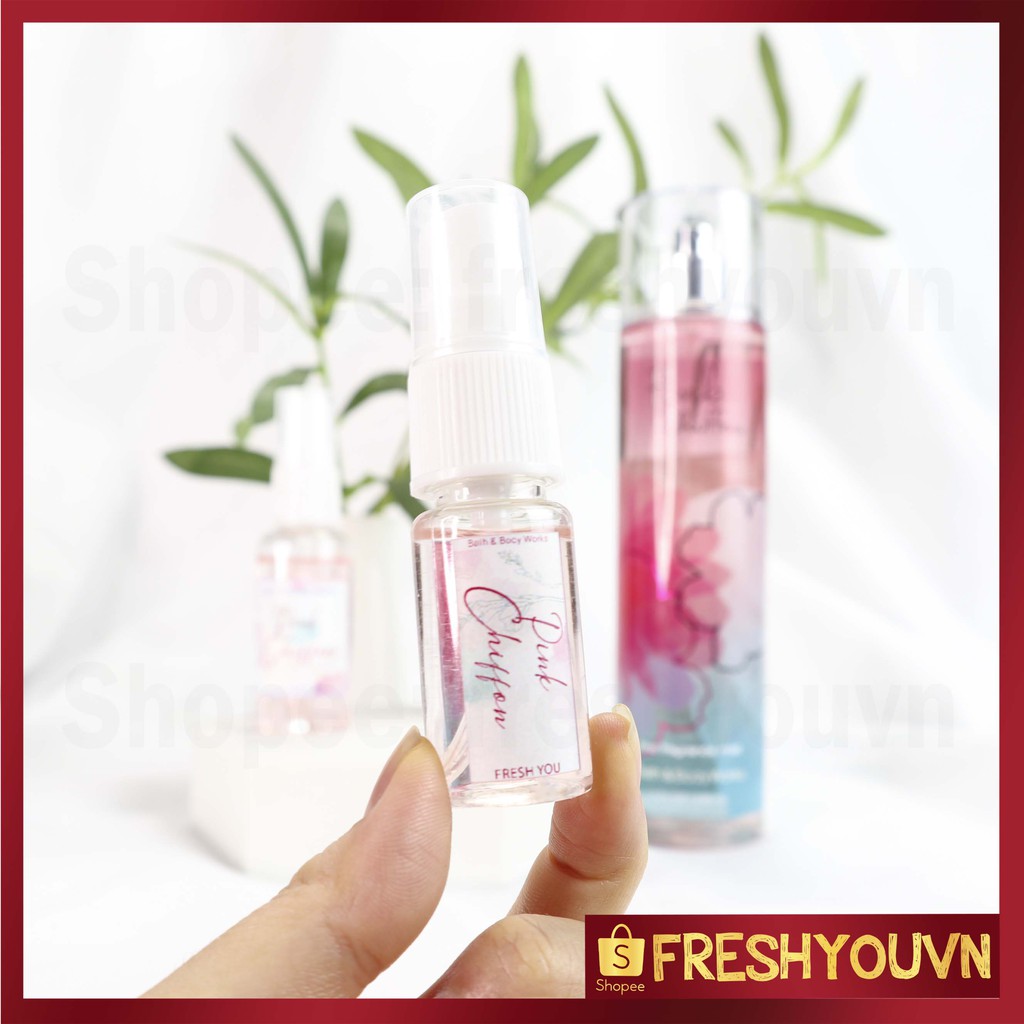 Pink Chiffon - Xịt thơm toàn thân body mist Bath & Body Works khác  - Ngọt | BigBuy360 - bigbuy360.vn
