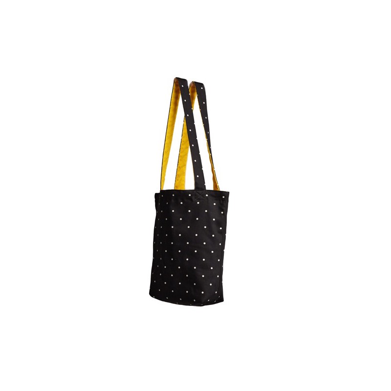 Andabove - Túi tote Mini sử dụng 2 mặt - Mini Totebag - Màu Đen-Vàng