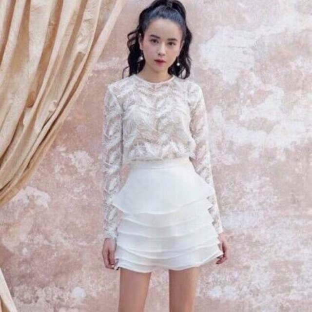 Chân váy tầng