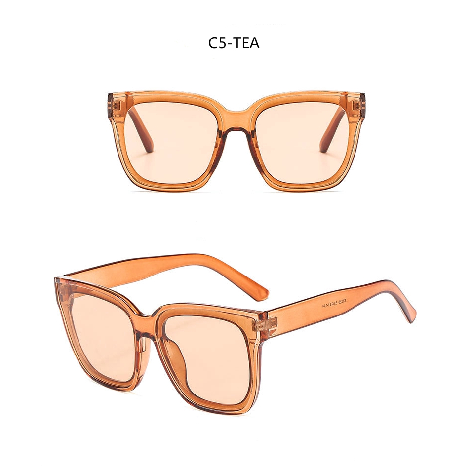 Kính mát khung hình vuông lớn của Hàn Quốc cho nam và nữ