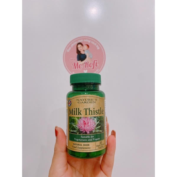Thải độc gan Milk Thistle Holland &amp; Barrett 30 viên - Mẹ Rofi