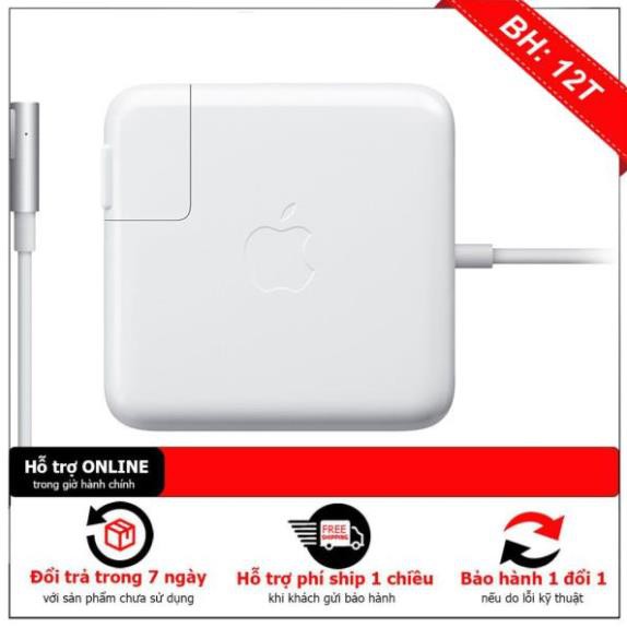 [BH12TH] Sạc Macbook Pro 16.5V-3.65A - 60W - New ZIN - BH 1 năm 2009 2010 2011 2012 13'' magsafe