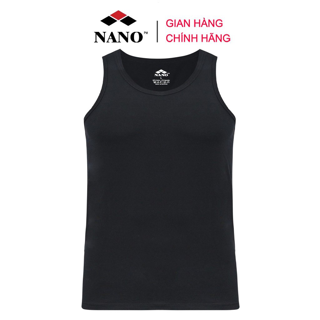 Áo ba lỗ nam NANO UD01, đồ lót vải Cotton mềm mại, siêu thoáng mát, khỏe khoắn, năng động