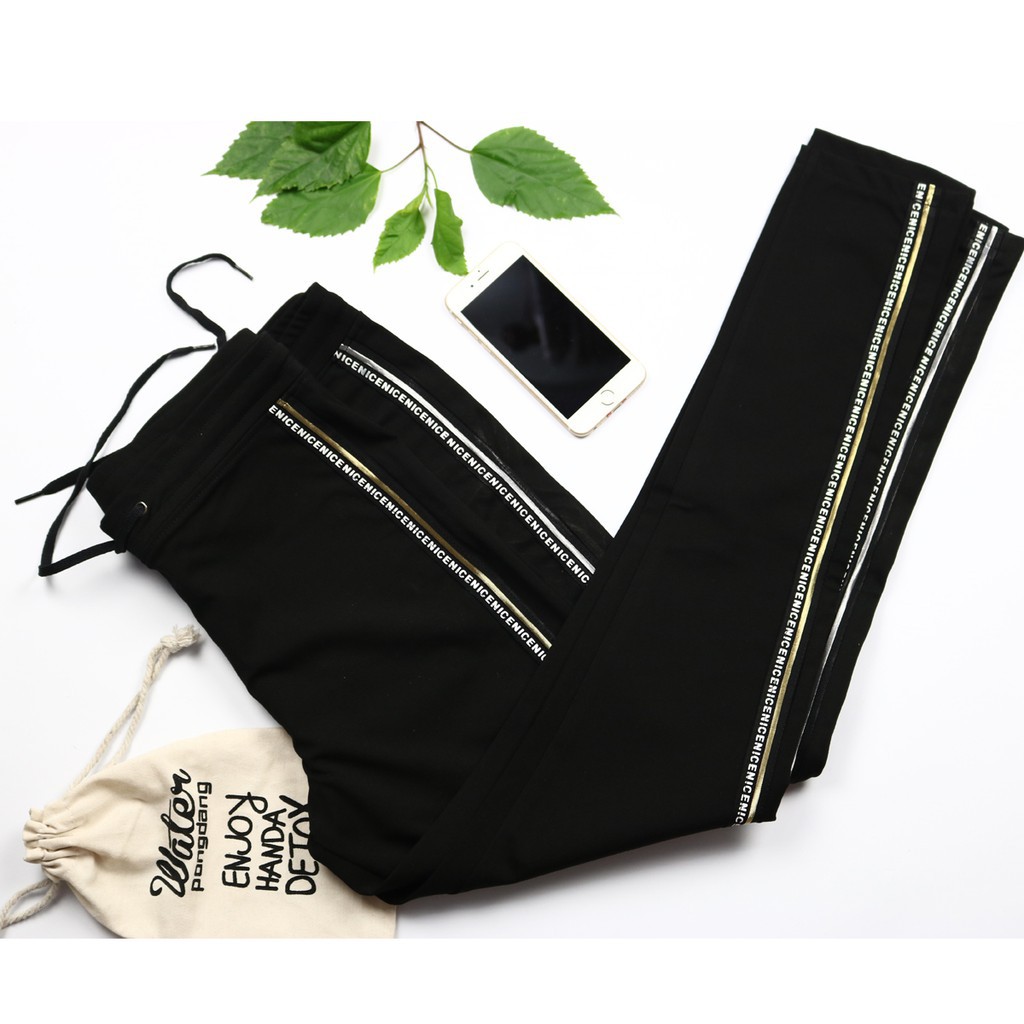 [ ẢNH THẬT] quần legging sọc NICE co giãn thoải mái đủ size 40-75kg