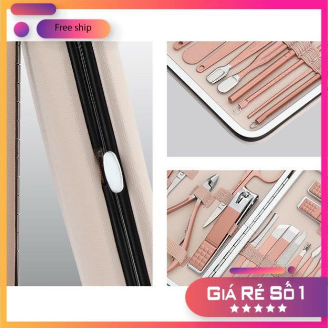 Bộ Cắt, Bấm Dũa Móng Tay 3DM 18 Chi Tiết Nail Care Cao Cấp Tiện Dụng