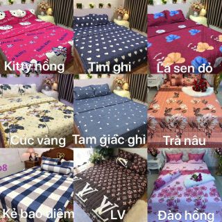Bộ chăn ga gối hè đủ bộ ( 5 món)