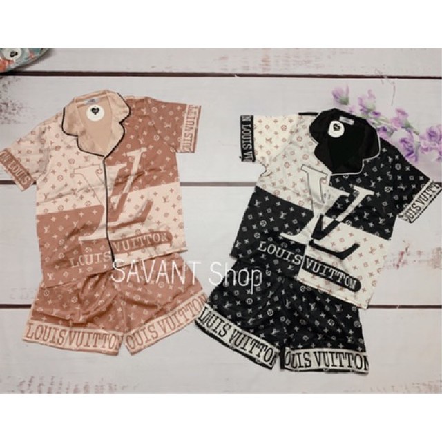 Độ Mặc Nhà Pijama Quần Đùi Lụa Satin Cao Cấp [ MẪU MỚI ] <3 | BigBuy360 - bigbuy360.vn