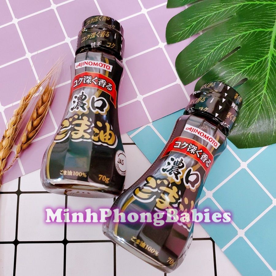 [Mẫu mới] Dầu mè Ajinomoto 70g